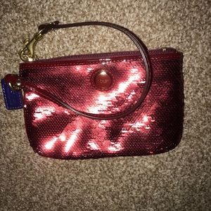 Coach Poppy Wristlet